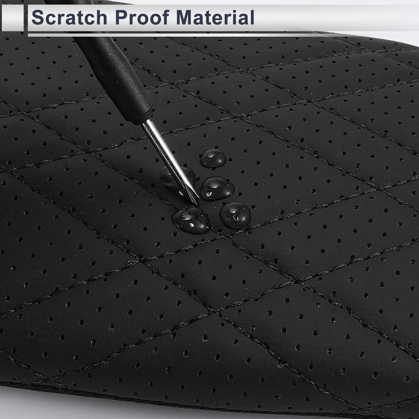 Car Center Console Cover for BMW 5 Series G30 2018-2023 Black 1 x Set