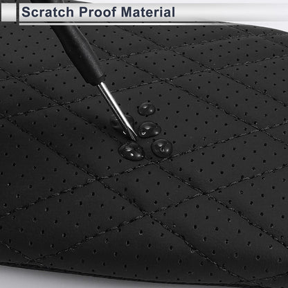 Car Center Console Cover for BMW 5 Series G30 2018-2023 Black 1 x Set