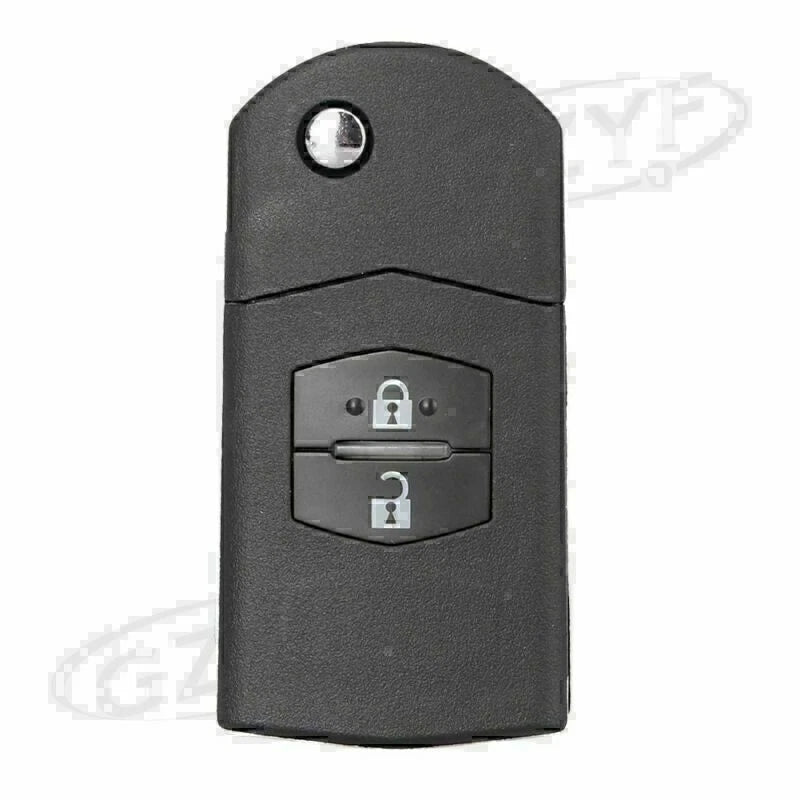 Button Key Fob Shell Cover for MAZDA 3 5 6 (2004-2023)