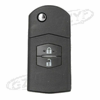 Button Key Fob Shell Cover for MAZDA 3 5 6 (2004-2023)