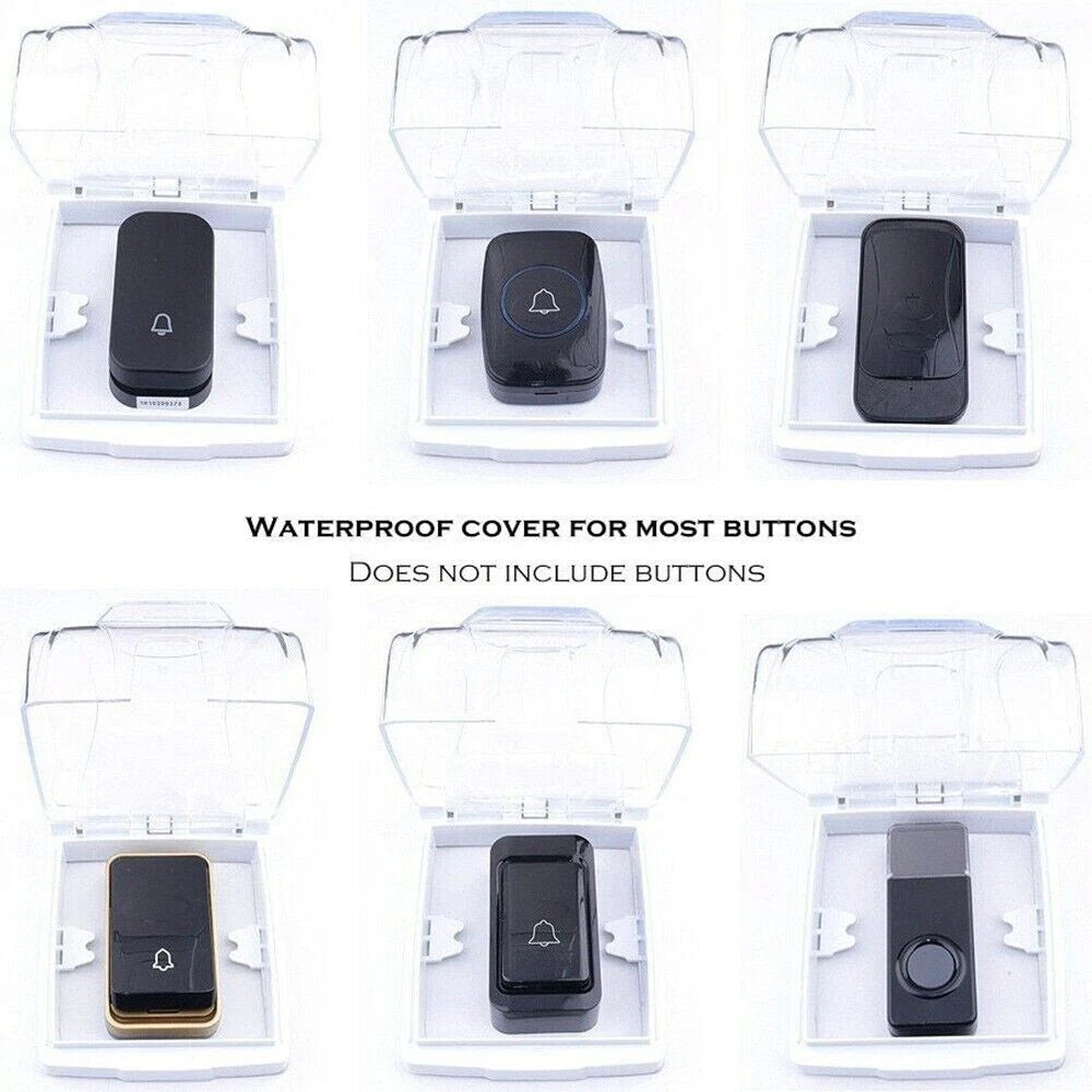 Large Outdoor Waterproof Doorbell Cover