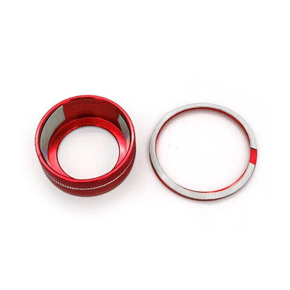 Volume Button Ring Cover Trim for Jaguar XE XF XFL F-PACE (2015-2023)