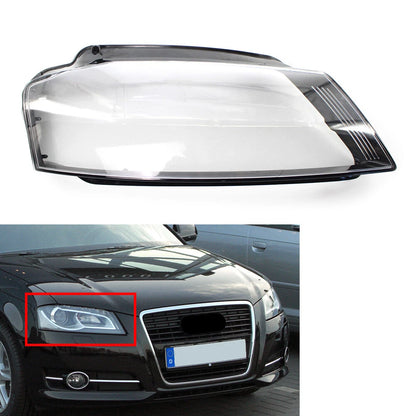 Front Right Headlight Lens Cover for Audi A3 S3 RS3 (2008-2012)