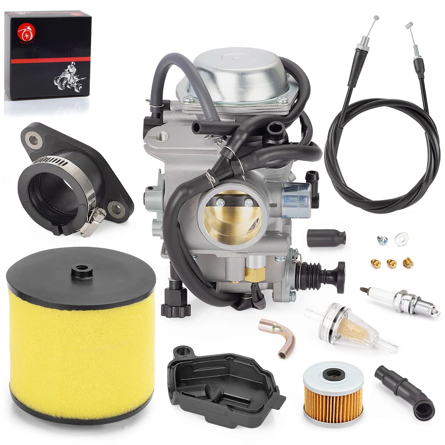 Carb Filter/Intake Manifold for Honda Rancher 350 (2000–2006)