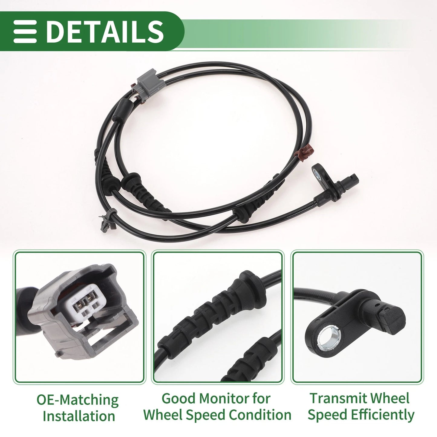 ABS Wheel Speed Sensor for Nissan NV200 (2013-2020) Rear Left