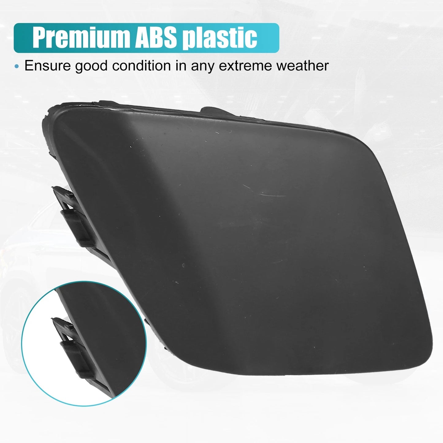 Front Right Bumper Tow Hook Cover for Toyota Prius (2016-2019)