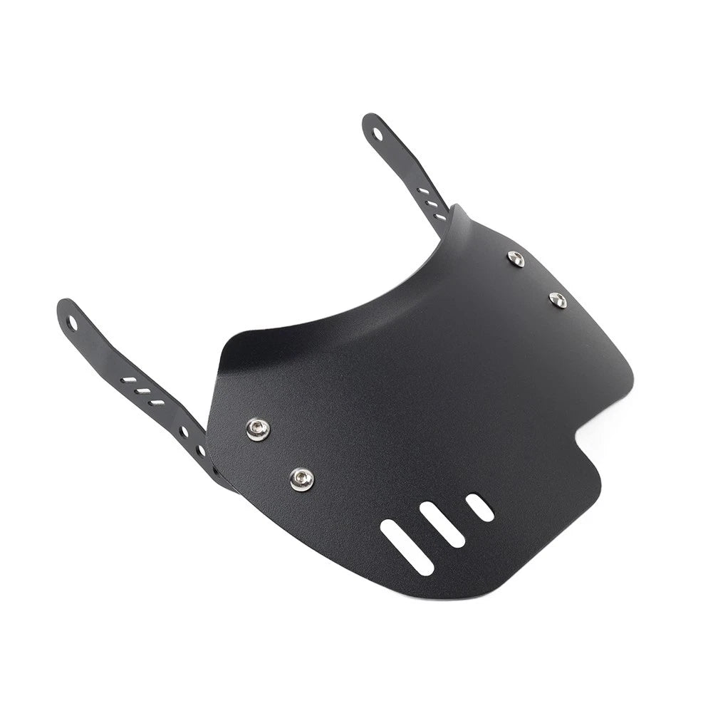 Motorcycle Windshield with Bracket for Harley, Indian, Honda