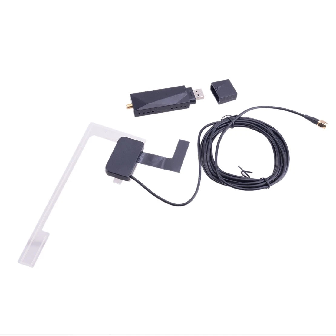 DAB Digital Audio Tuner Adapter Receiver for Car - USB Antenna