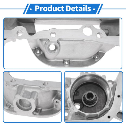 Engine Oil Pan for Toyota Camry (2005-2012) - Aluminum Silver Tone
