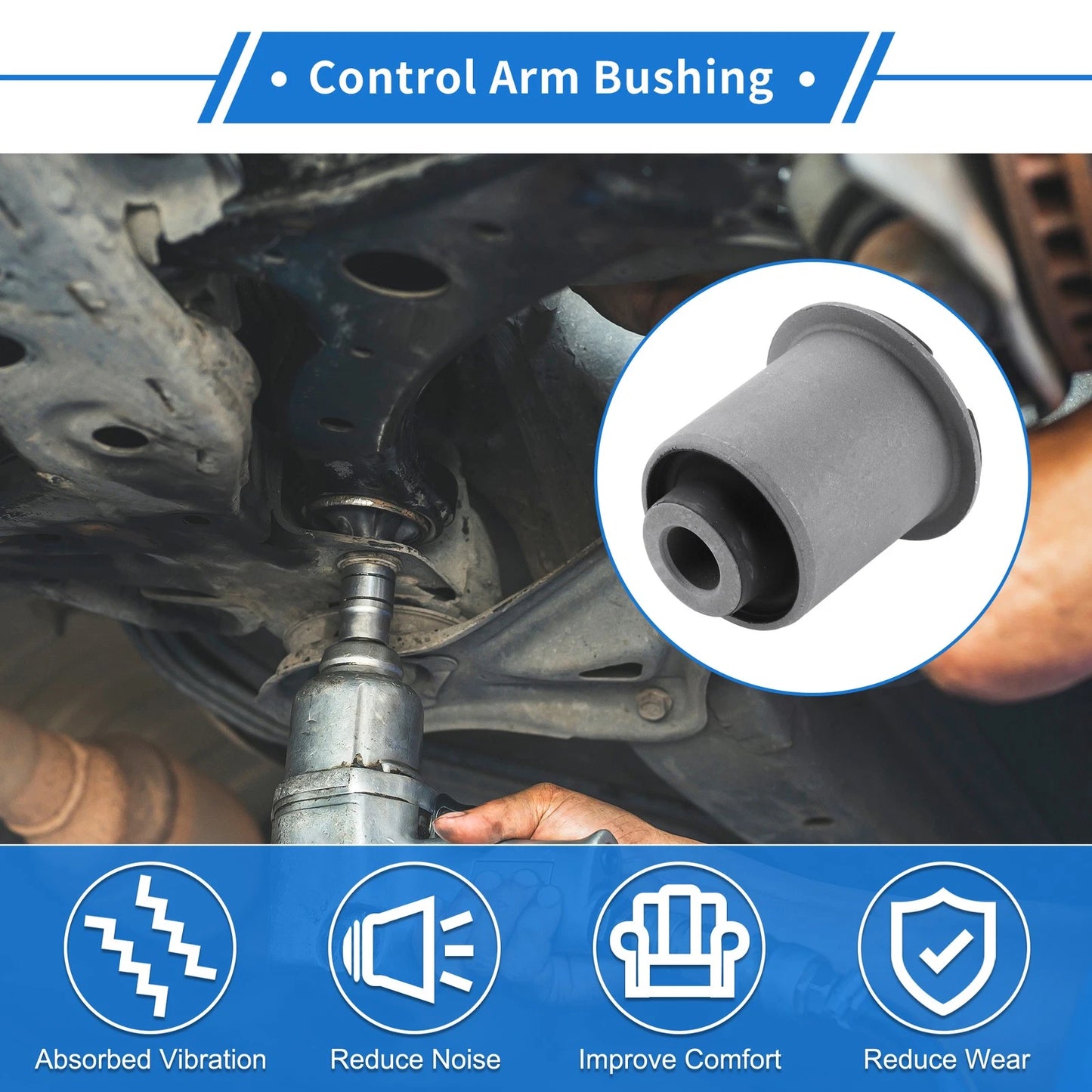 Front Lower Control Arm Bushing for Hyundai Elantra (2007-2012)