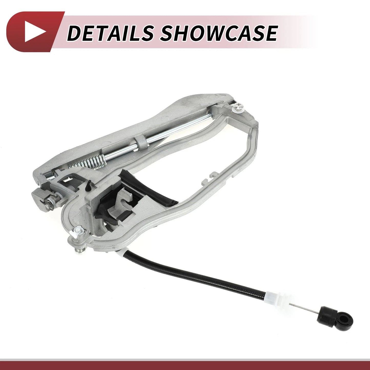 Rear Right Door Handle Carrier for BMW E53 X5 (2000-2006) Silver Tone