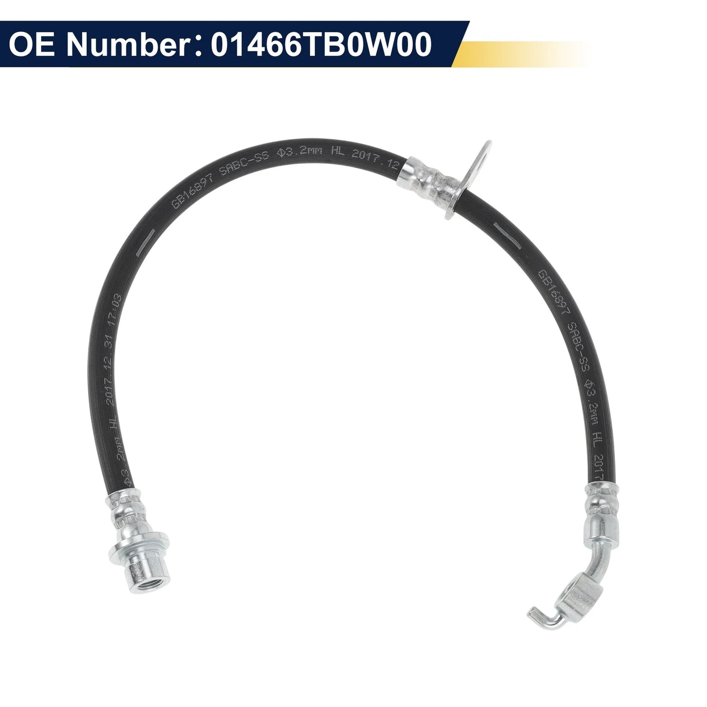 Rear Right Brake Hose for Honda Accord (2008-2012)