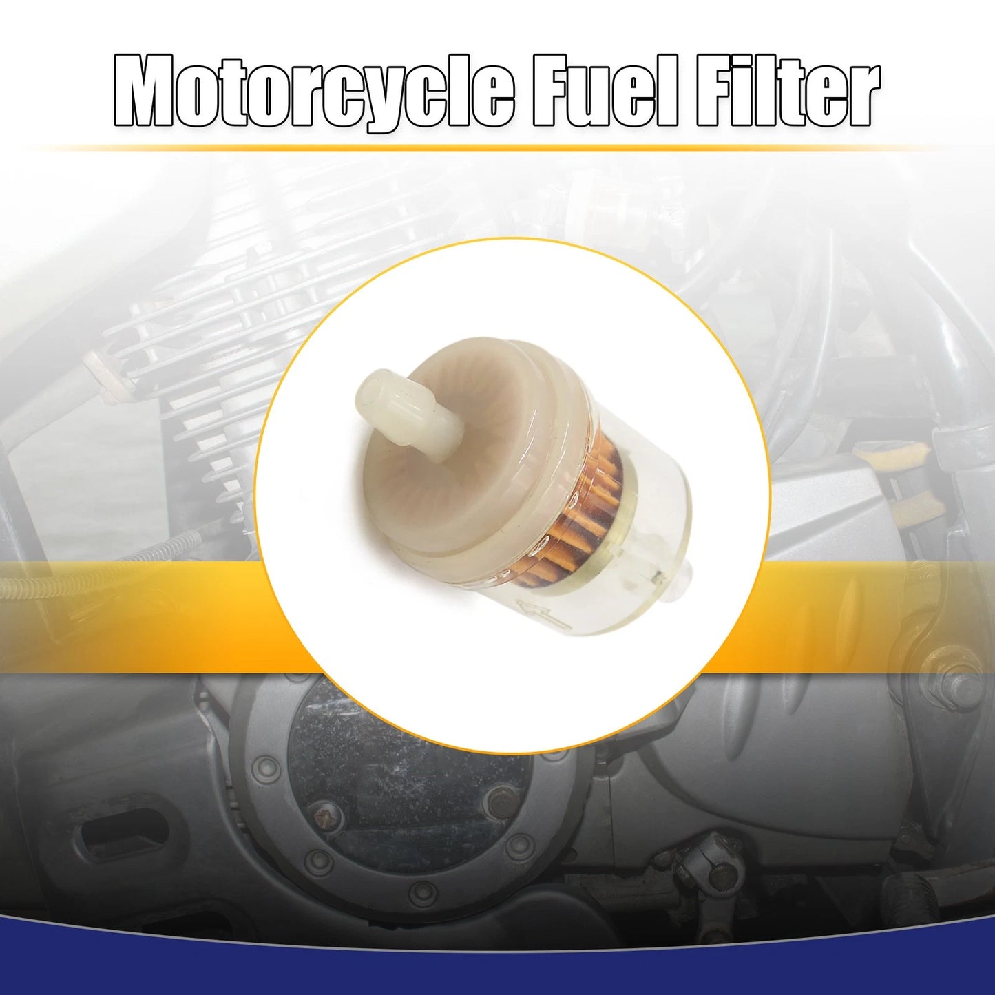 Dia Hose 4 Dia Hose Magnetic Motorcycle Inline Gas Oil Universal