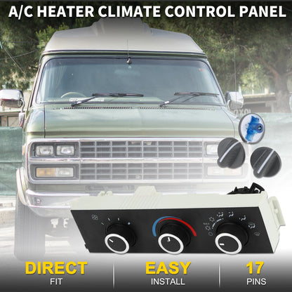 A/C Heater Climate Control Switch Replacement for Chevrolet Astro