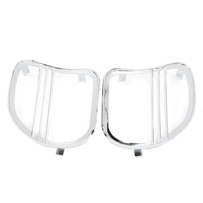Chrome Tri-Line Speaker Grills Covers for Harley Road Glide FLTRX (2015-2021)