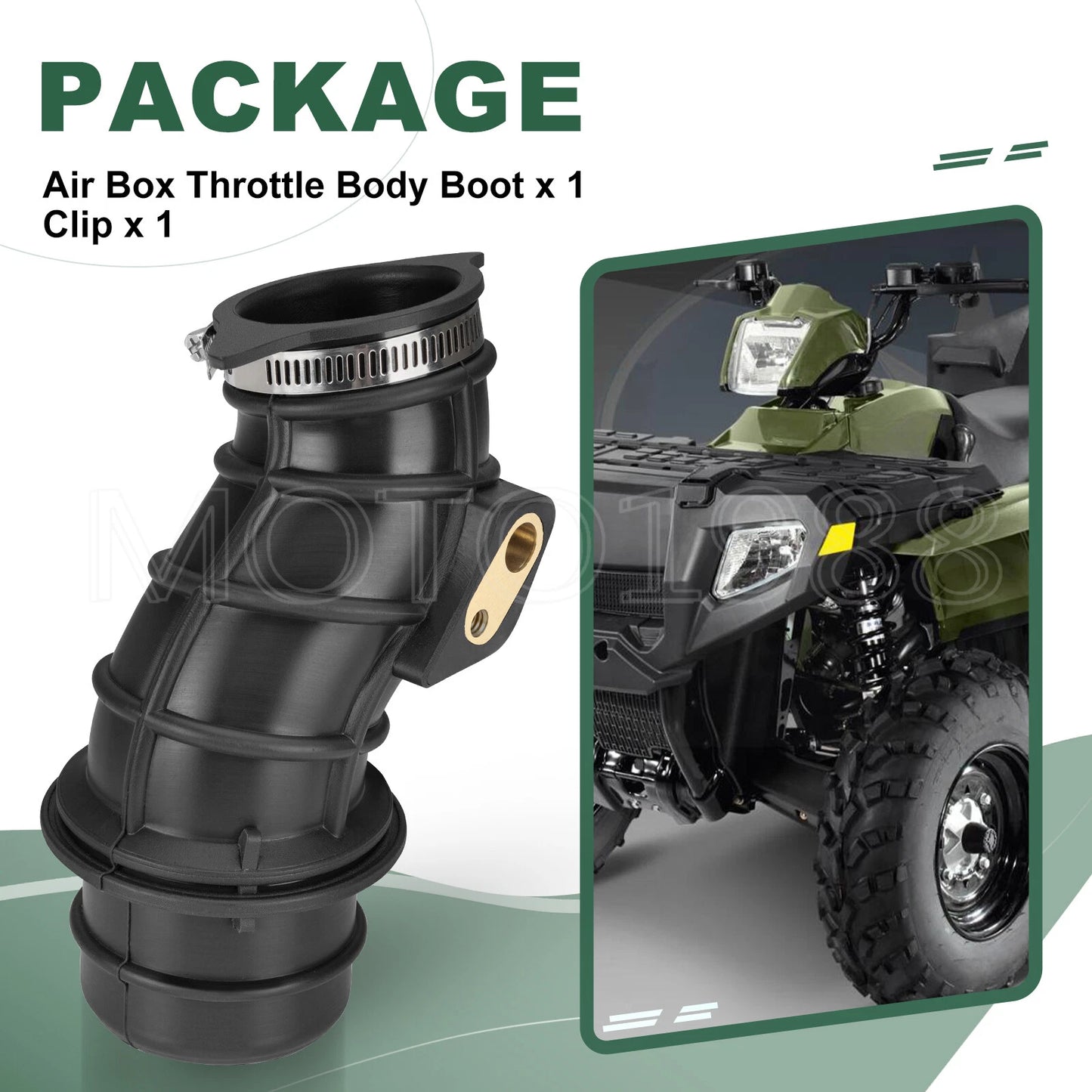 Polaris Air Box Throttle Body Boot EFI for Sportsman 800/700 6X6 (2005-2014)
