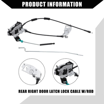 Door Latch with Cable for Ford Econoline Van (1992-2014)