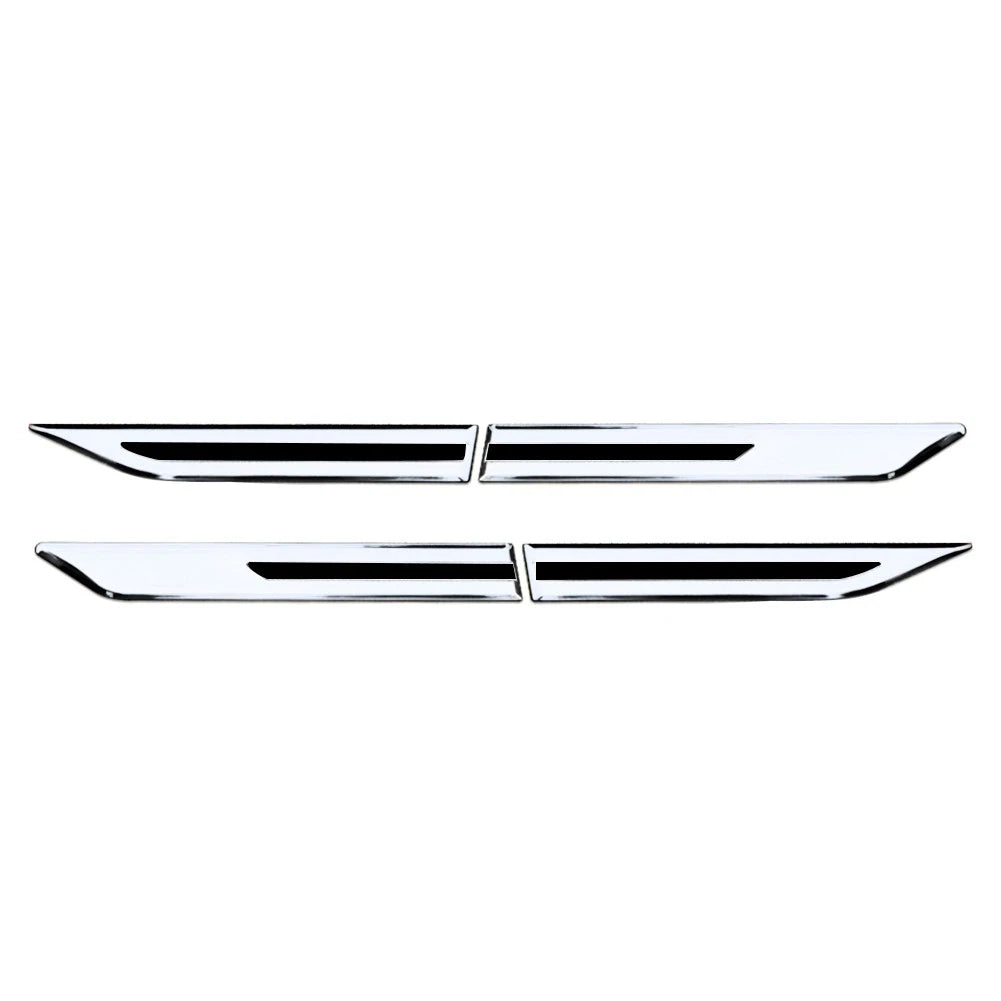 4 Pcs Car Front Door Side Panel Fender Sticker Covers for Universal Models