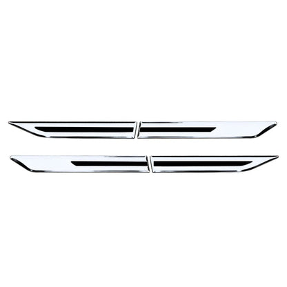 4 Pcs Car Front Door Side Panel Fender Sticker Covers for Universal Models