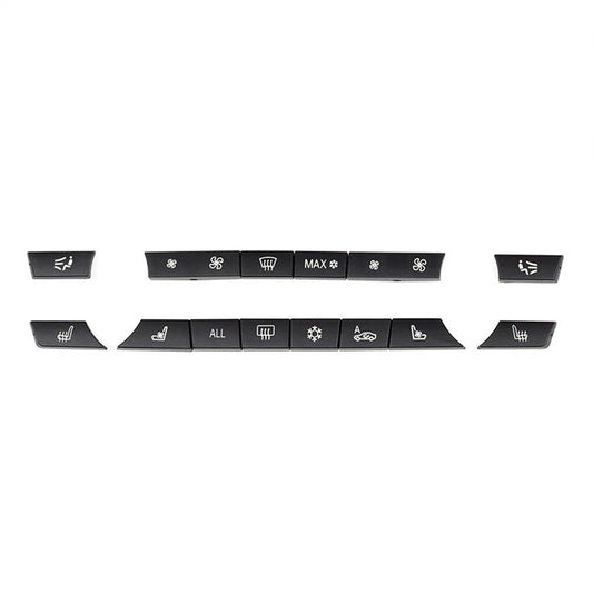 14Pcs Button Key Cap Repair Kit for BMW 5 6 7 F10 (2010-2017)