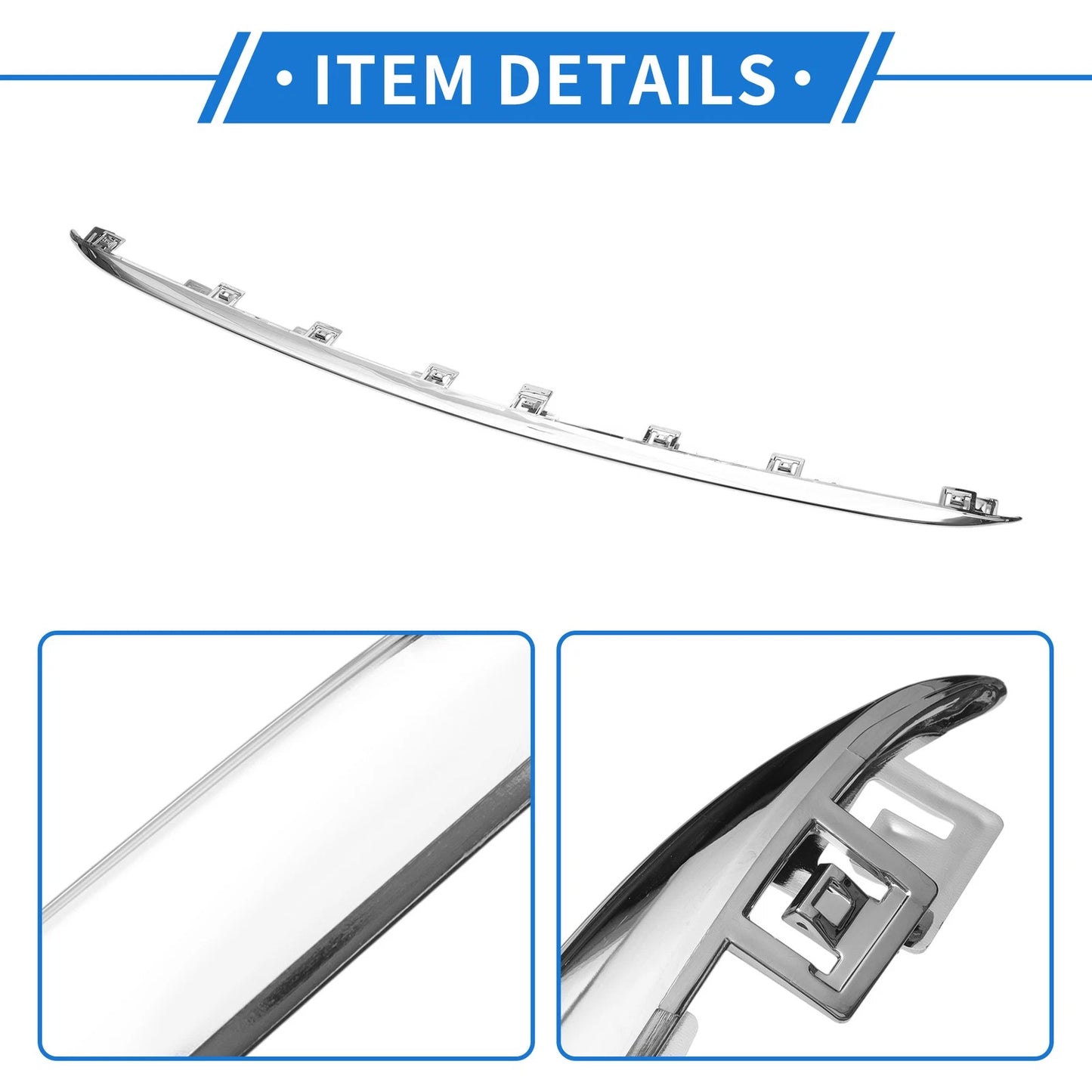 Front Lower Center Bumper Grille Trim for Mercedes-Benz W257 CLS (2018-2021)