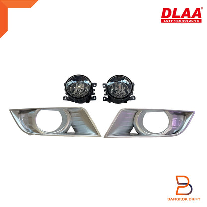 Grey Cover Fog Lamp Spot Light for Ford Ranger Ute T6 PX2 (2015-2018)