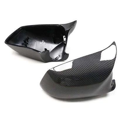 Real Carbon Fiber Replace Side Mirror Shell Cover For BMW F10 2011-13 530i 535i