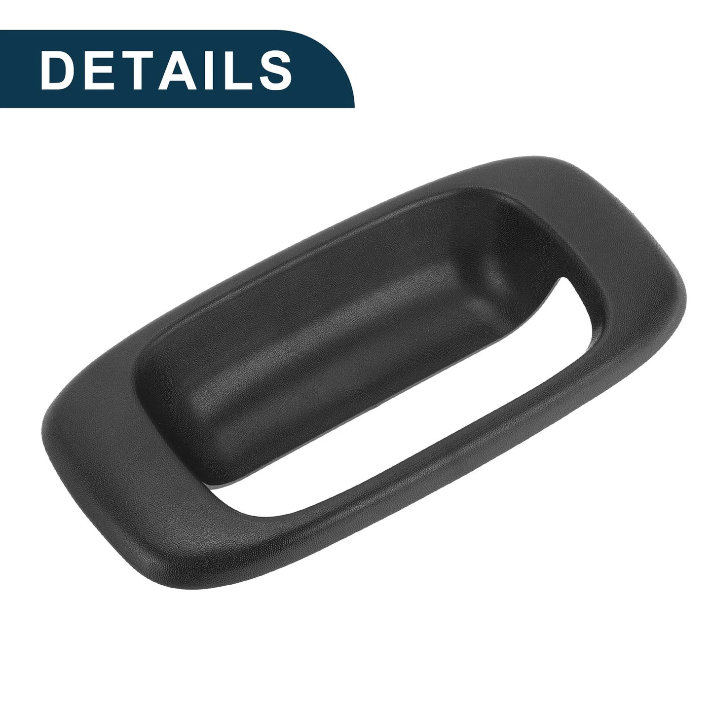 Tailgate Handle Bezel for Chevrolet Silverado & GMC Sierra Door Handles Black