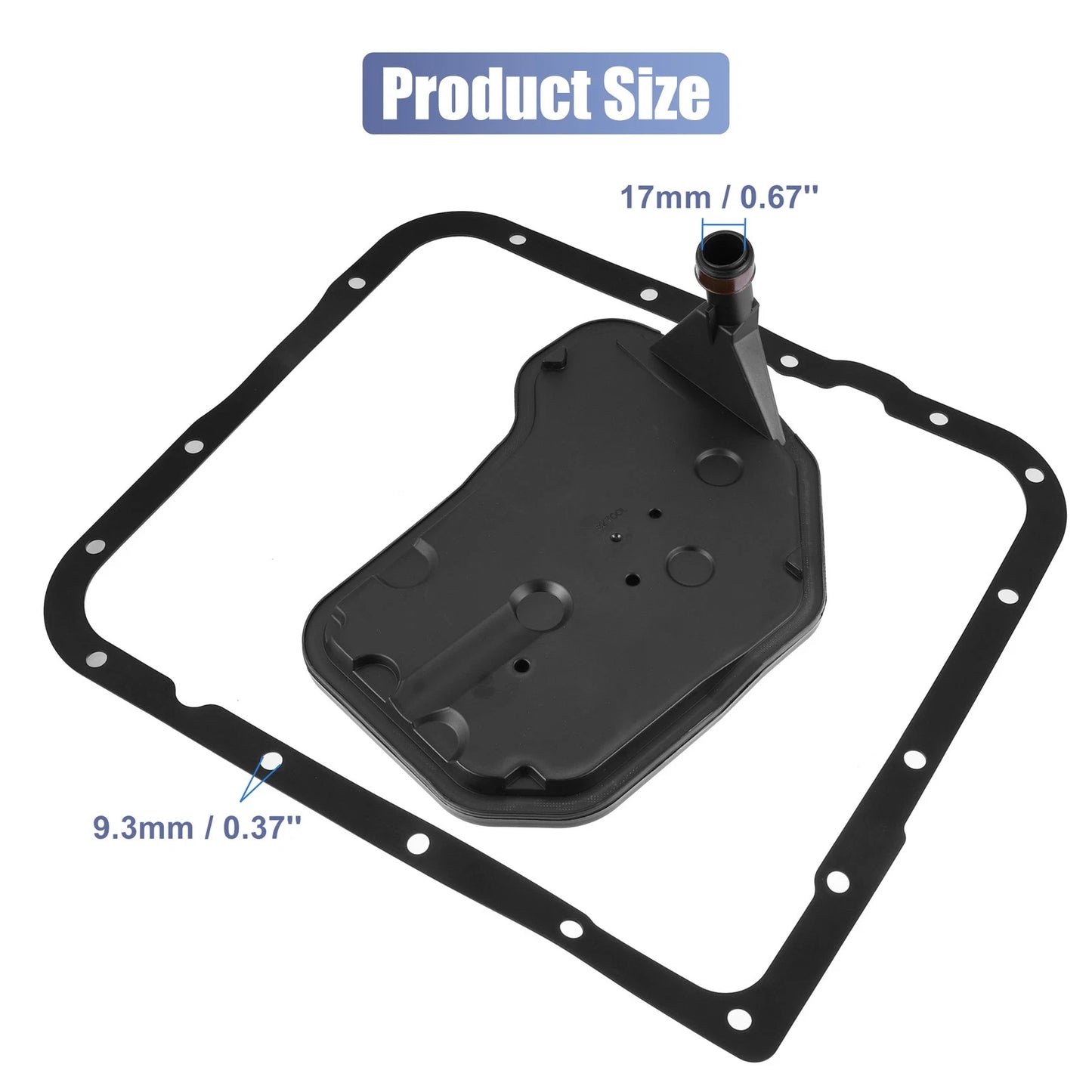 Set Transmission Filter Oil Pan Gasket Kit for Chevrolet Silverado