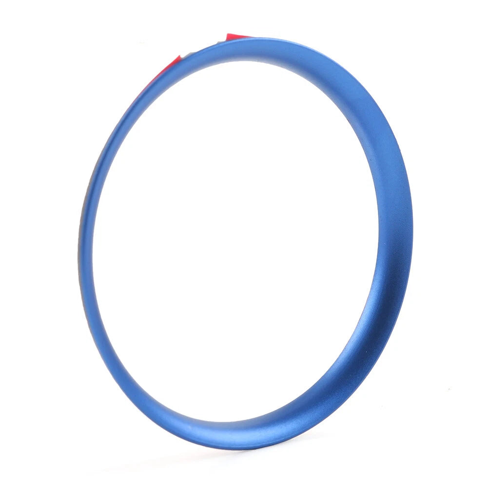 VW Passat B8 Interior Central Console Clock Frame Ring Trim Blue 2016-2019