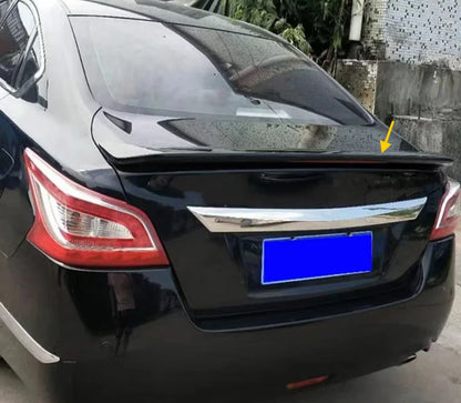 Glossy Black Rear Trunk Spoiler with Light for Nissan Altima Sedan (2013-2015)