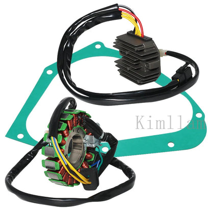 Stator Coil, Regulator Rectifier, Gasket for Suzuki DR200SE, DR125SE (1995-2013)