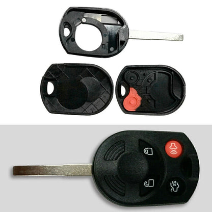 4 Button Flip Key Shell Fob Case for Ford Explorer (2003-2012)