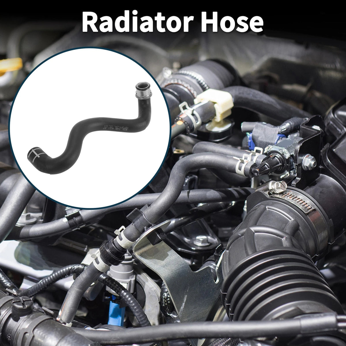 Radiator Hose for Porsche Panamera 2010-2016 Cooling Liquid Tube