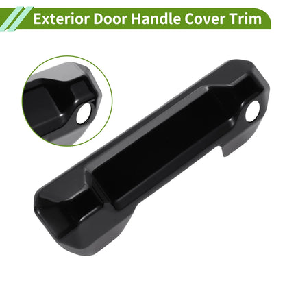 Exterior Door Handle Cover Trim for Toyota Tundra 2022-2025 (1 Hole) ABS
