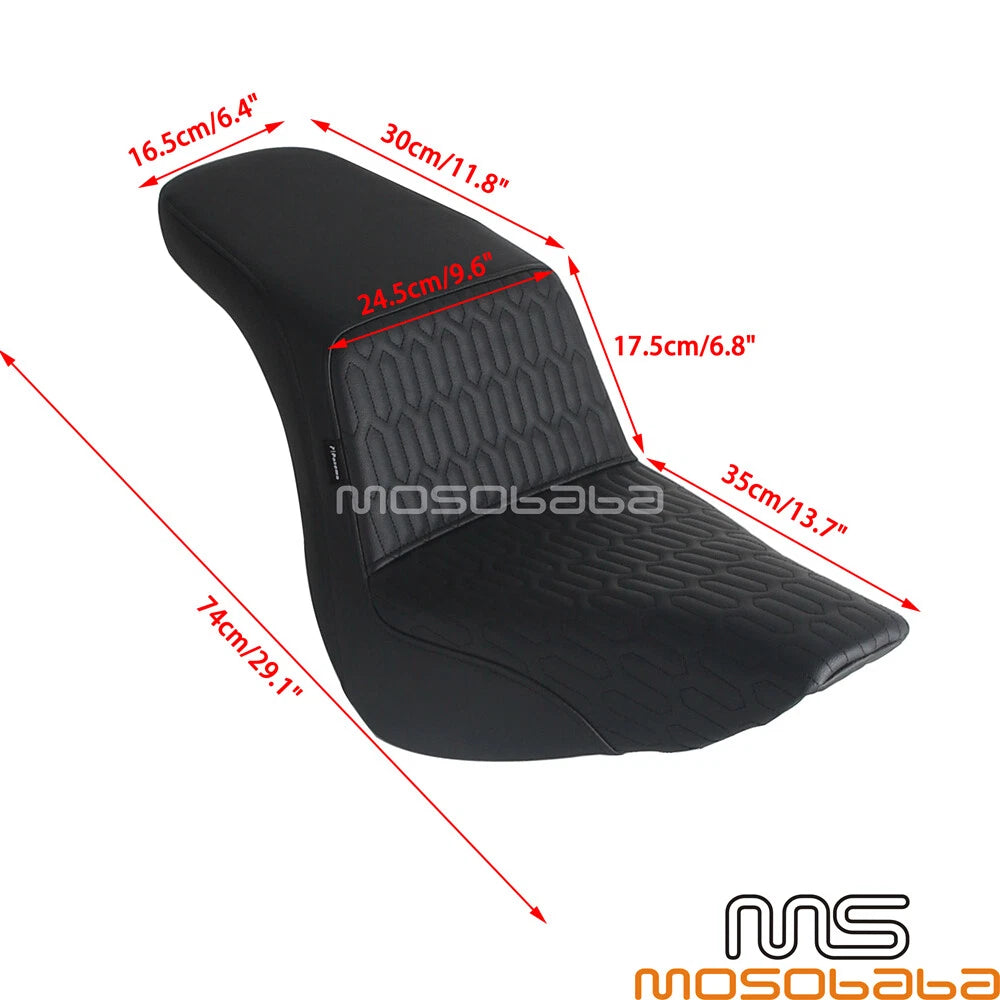 Gel Pad Seat Kit for Harley Softail FLSB FXLR FXLRS FXLRST (2018-2023)