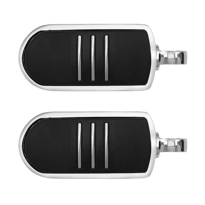 Chrome Male Mount Highway Foot Pegs for Harley Dyna Wide Glide