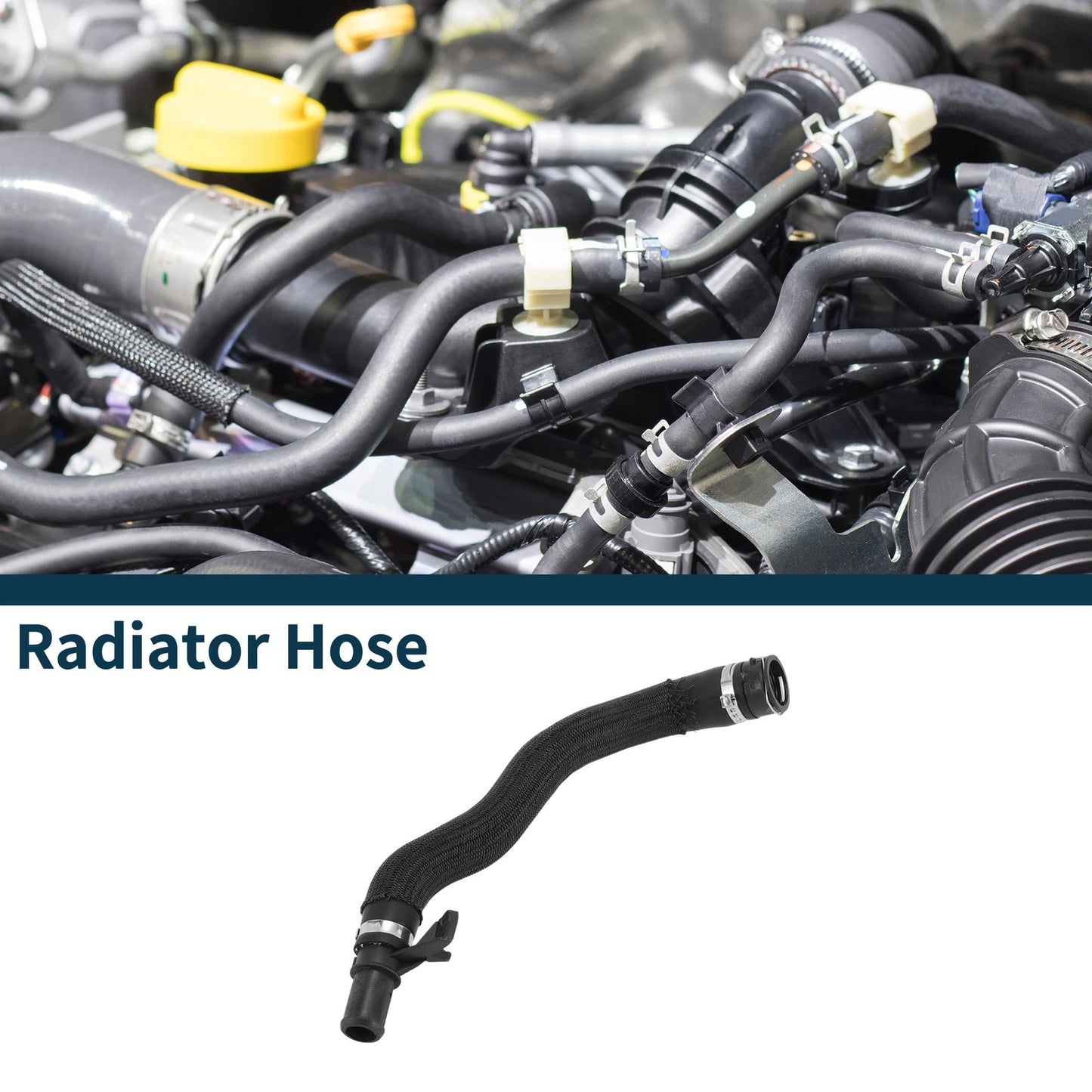 Radiator Hose Rubber Coolant Pipe for Peugeot 508 (2015-2017)