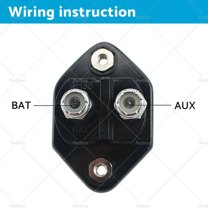 Waterproof Circuit Breaker 12V 32V DC Manual Reset 15A-50A for Various Models