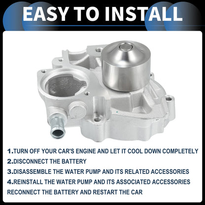 Water Pump with Seals for Subaru Forester (2006-2010)