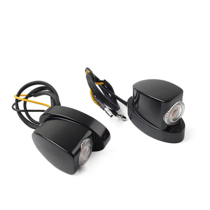 Rear Turn Signal Blinker Lights Amber for Harley Sportster