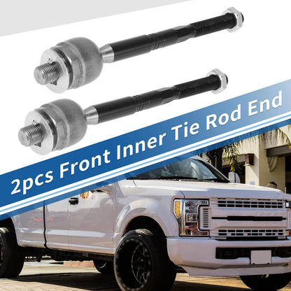 2 x Front Inner Tie Rod End Links for Ford Fusion Edge Lincoln Nautilus MKZ