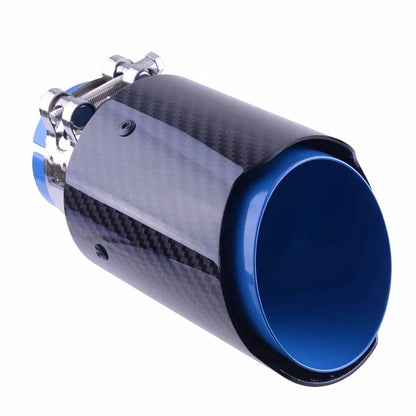 63mm Tail Pipe Tip for Car Exhaust - 2.5" Inlet, 3.5" Outlet (Fits Various Models)