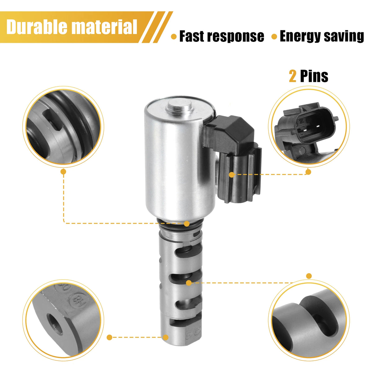 VVT Oil Control Valve for Toyota Camshaft Engine 15330-40020 (2000-2023)