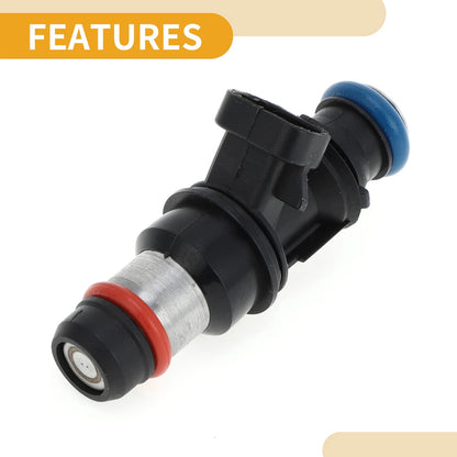 Fuel Injector for GMC Sierra 2500HD (2001-2006) Black