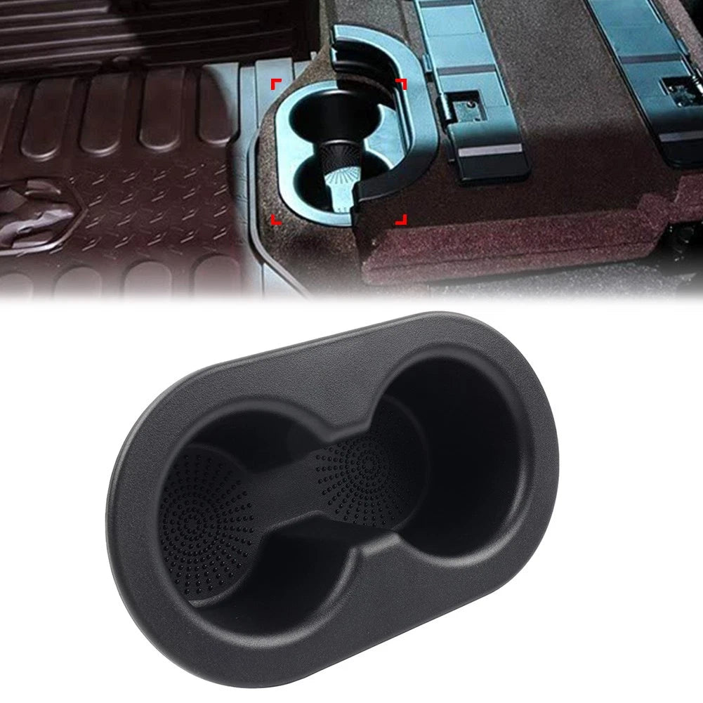 Dual Drink Rear Seat Cup Holder for Dodge RAM 1500 2500 3500 4500 (2002-2023)