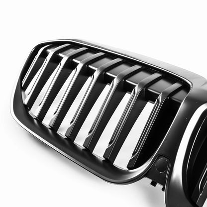 Front Grill for BMW 3 Series G20 (2019-2023) - Matte Black, No Camera Hole