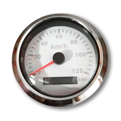 120KM/H Waterproof Speedometer Gauge 85mm for Car Boat Truck