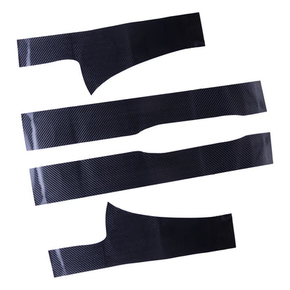 4pc Door Sill Guard Cover Trim for Tesla Model 3 (2020-2022)