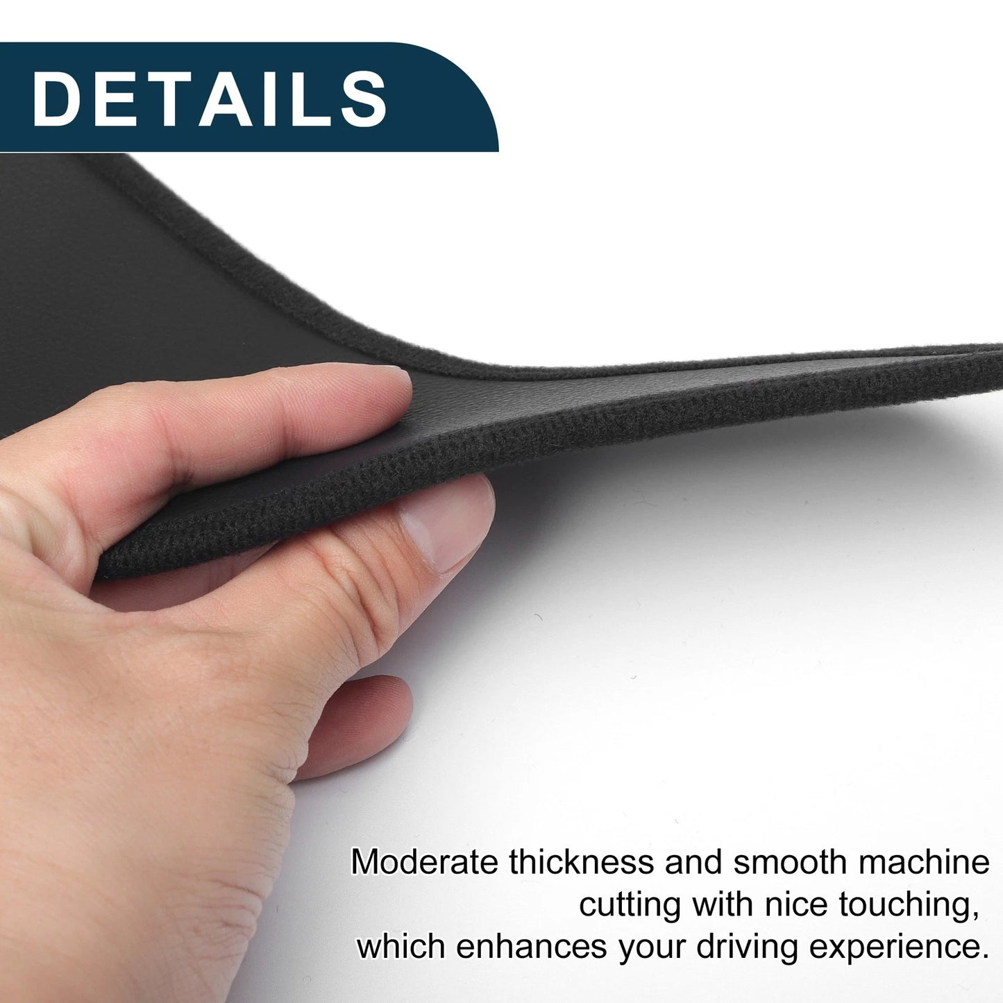Car Door Anti Kick Pad Sticker Protector for Ford Explorer (2020) - Black Set